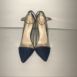 Jubilee denim high heels